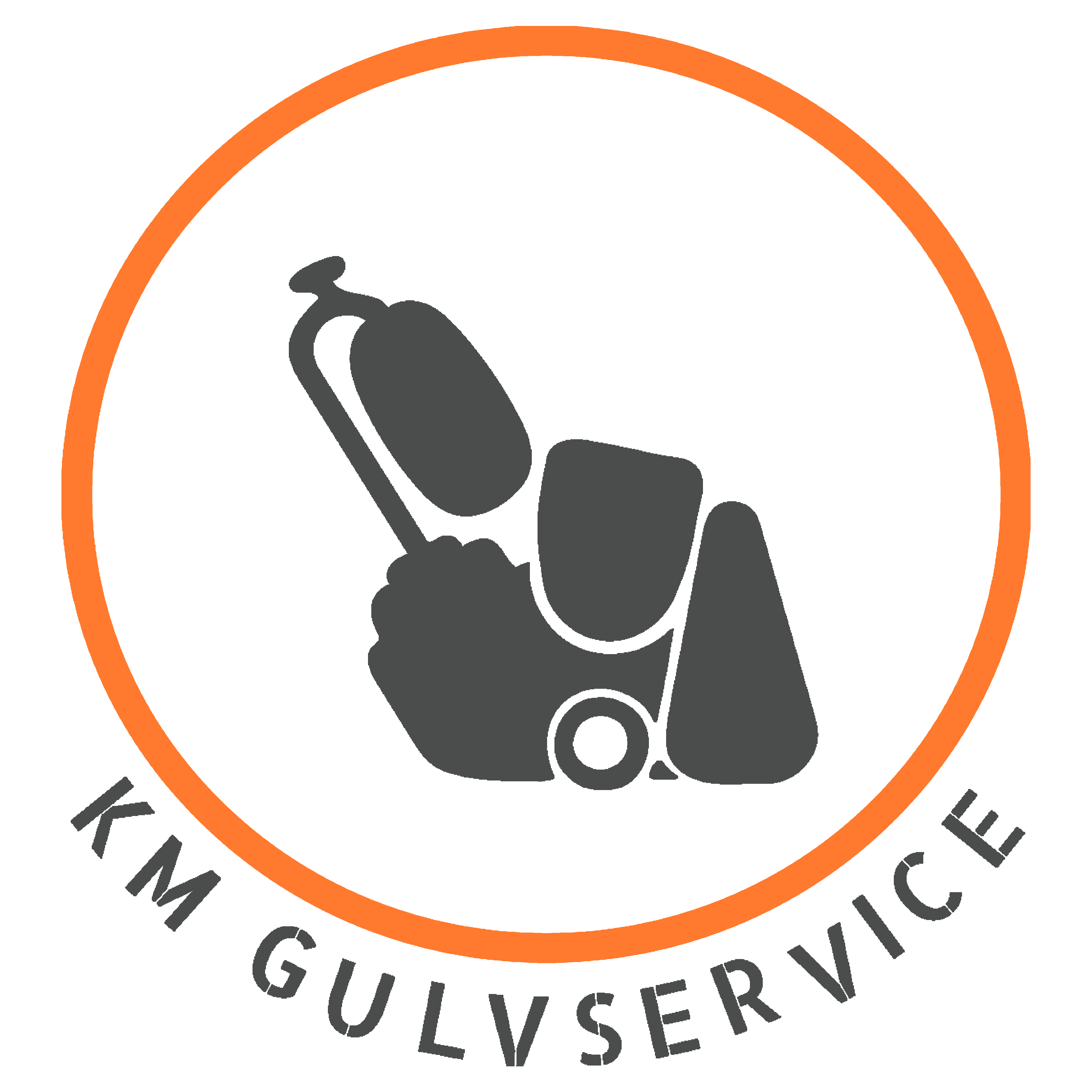 KM Gulvservice logo